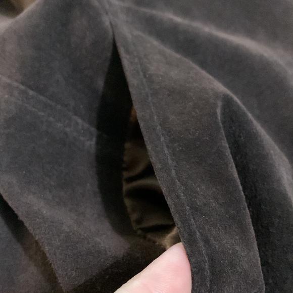 Preston and York Brown Suede Leather Jacket Women's Large - Picture 5 of 5